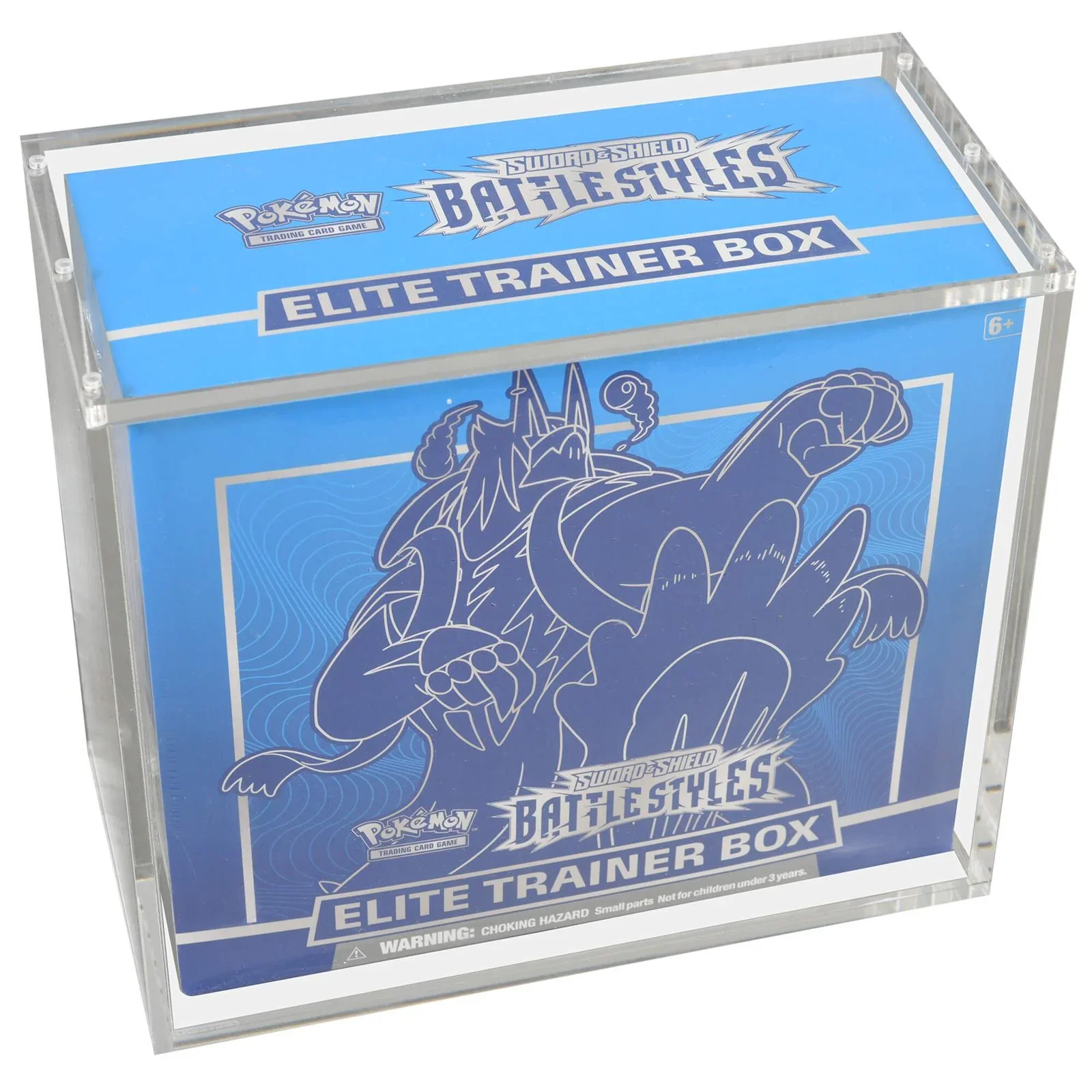 1x EVORETRO Acrylic Case for Pokemon ETB with Magnetic Lid - Image 3