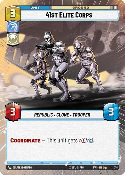 41st Elite Corps  (Hyperspace) - Foil