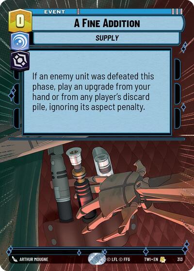 A Fine Addition  (Hyperspace) - Foil