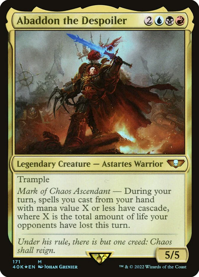 Abaddon the Despoiler - Legendary (Foil)