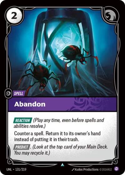 Abandon - Foil