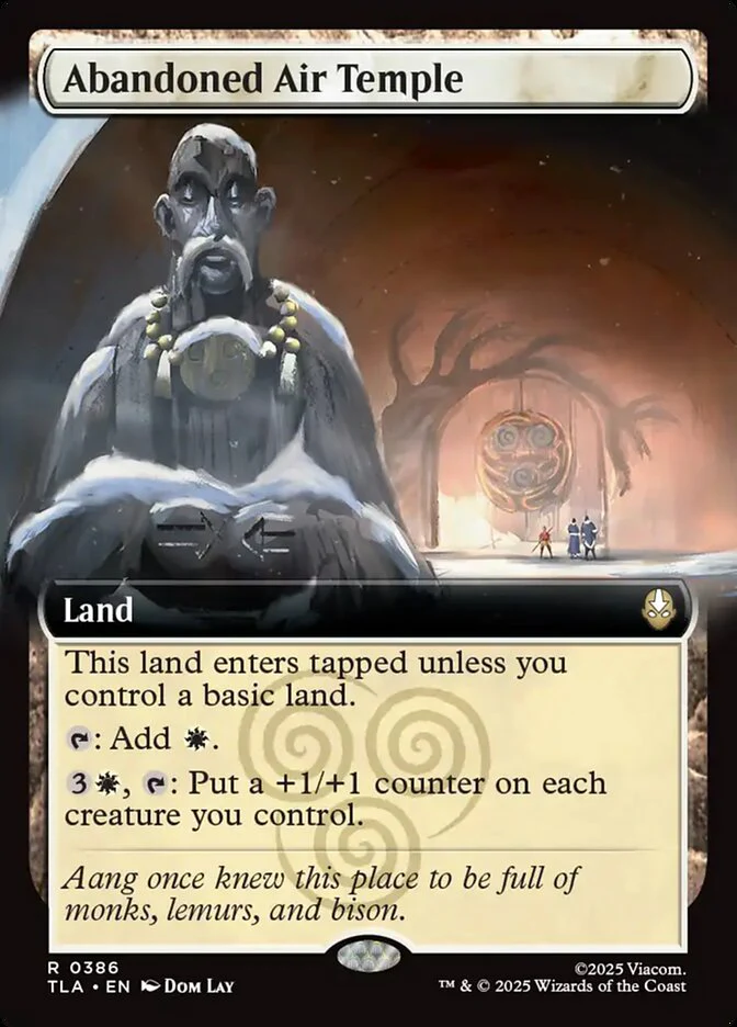 Abandoned Air Temple - Extended Art