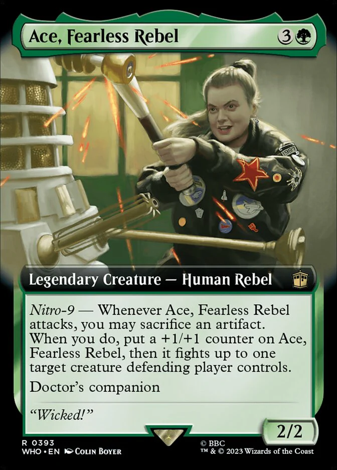 Ace, Fearless Rebel - Extended Art - Legendary (Foil)