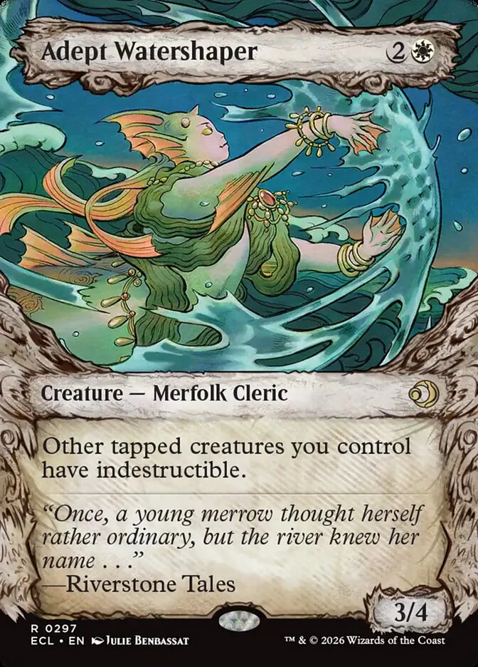 Adept Watershaper - Borderless - Showcase (Foil)