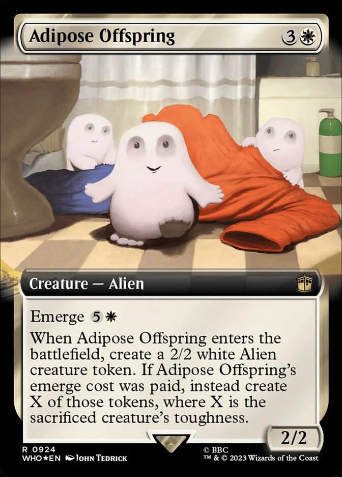 Adipose Offspring - Extended Art - Surge Foil (Foil)