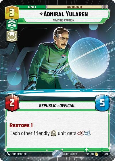 Admiral Yularen - Advising Caution  (Hyperspace) - Foil