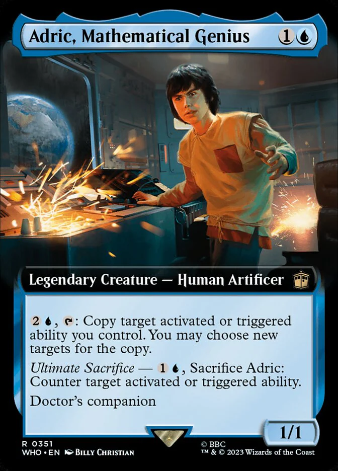 Adric, Mathematical Genius - Extended Art - Legendary
