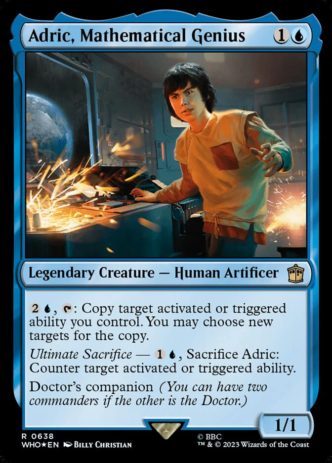 Adric, Mathematical Genius - Legendary - Surge Foil (Foil)