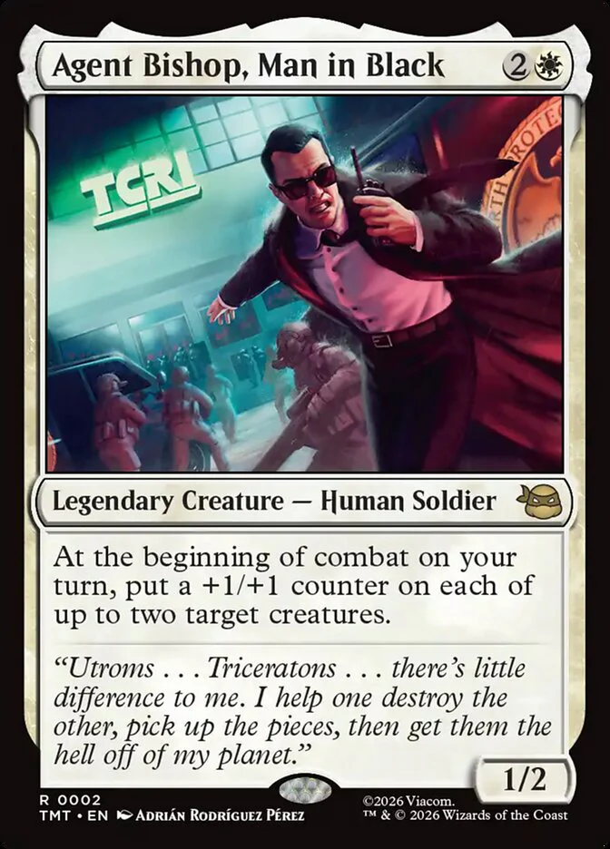 Agent Bishop, Man in Black - Legendary