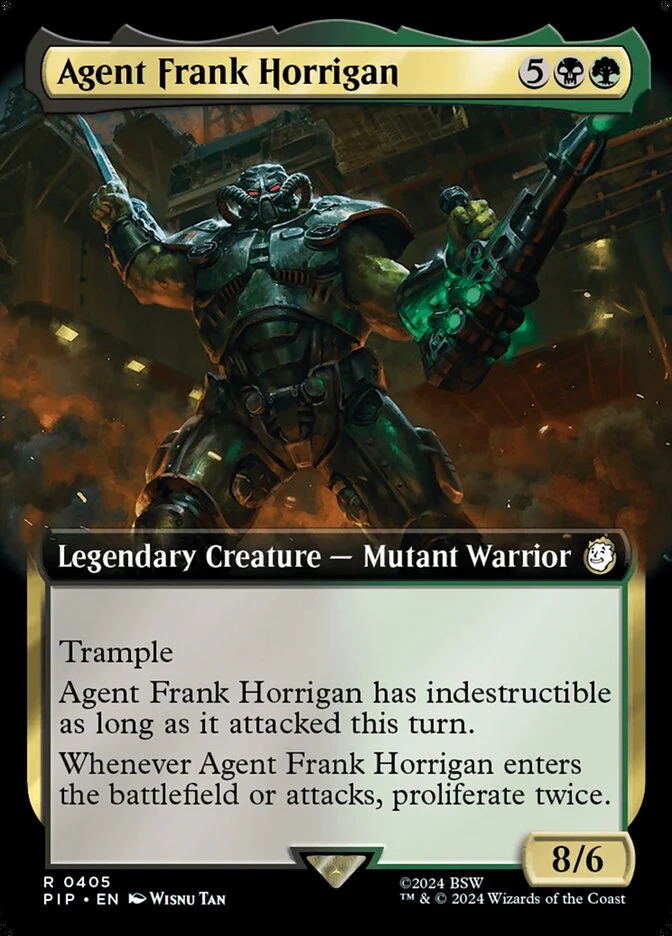 Agent Frank Horrigan - Extended Art - Legendary