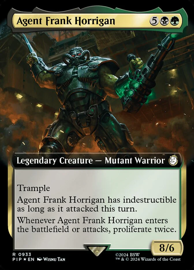 Agent Frank Horrigan - Extended Art - Legendary - Surge Foil (Foil)