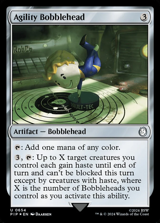 Agility Bobblehead - Surge Foil (Foil)