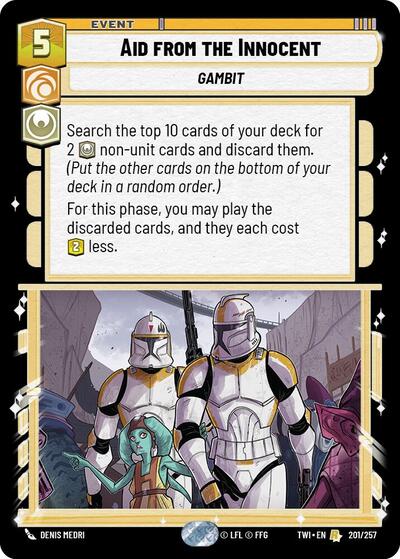 Aid from the Innocent  - Foil