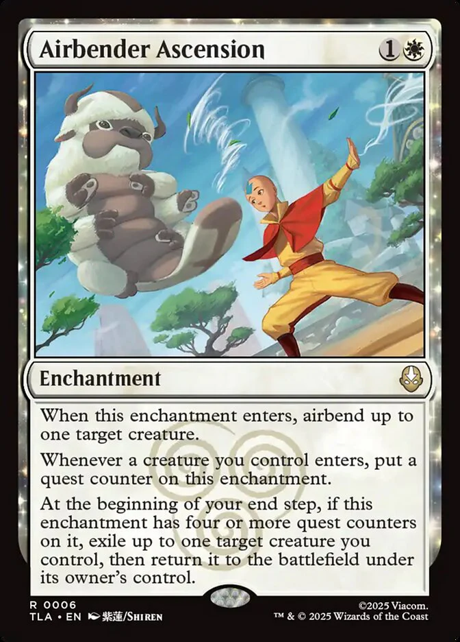 Airbender Ascension - Enchantment (Foil)