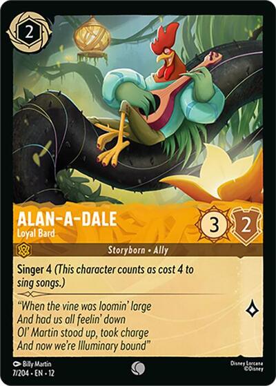 Alan-a-Dale - Loyal Bard - Foil
