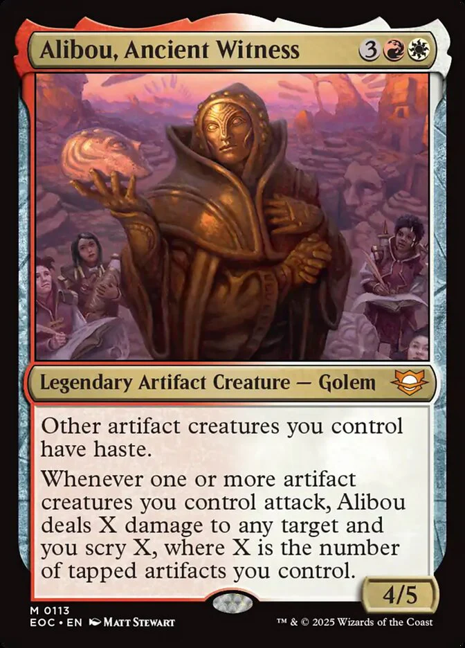 Alibou, Ancient Witness - Legendary