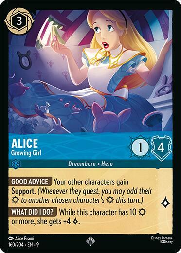 Alice - Growing Girl - Foil
