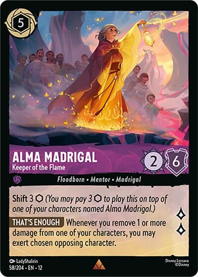 Alma Madrigal - Keeper of the Flame - Foil