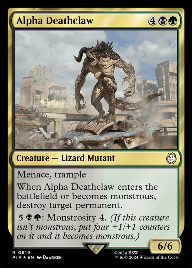 Alpha Deathclaw - Surge Foil (Foil)