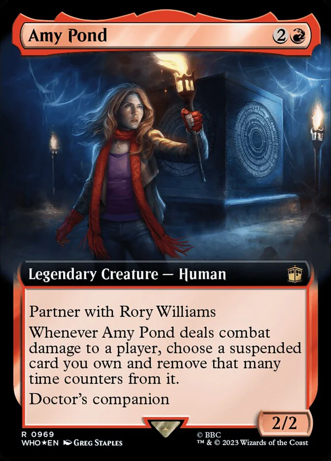 Amy Pond - Extended Art - Legendary - Surge Foil (Foil)