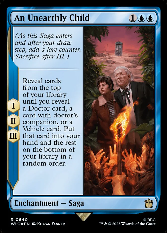 An Unearthly Child - Surge Foil (Foil)