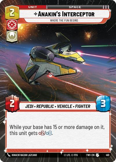 Anakin's Interceptor - Where the Fun Begins  (Hyperspace)