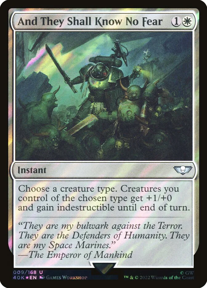 And They Shall Know No Fear - Surge Foil (Foil)