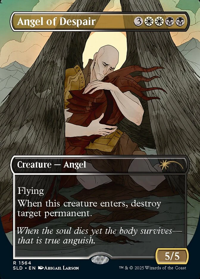 Angel of Despair - Borderless - Full Art - Inverted (Foil)