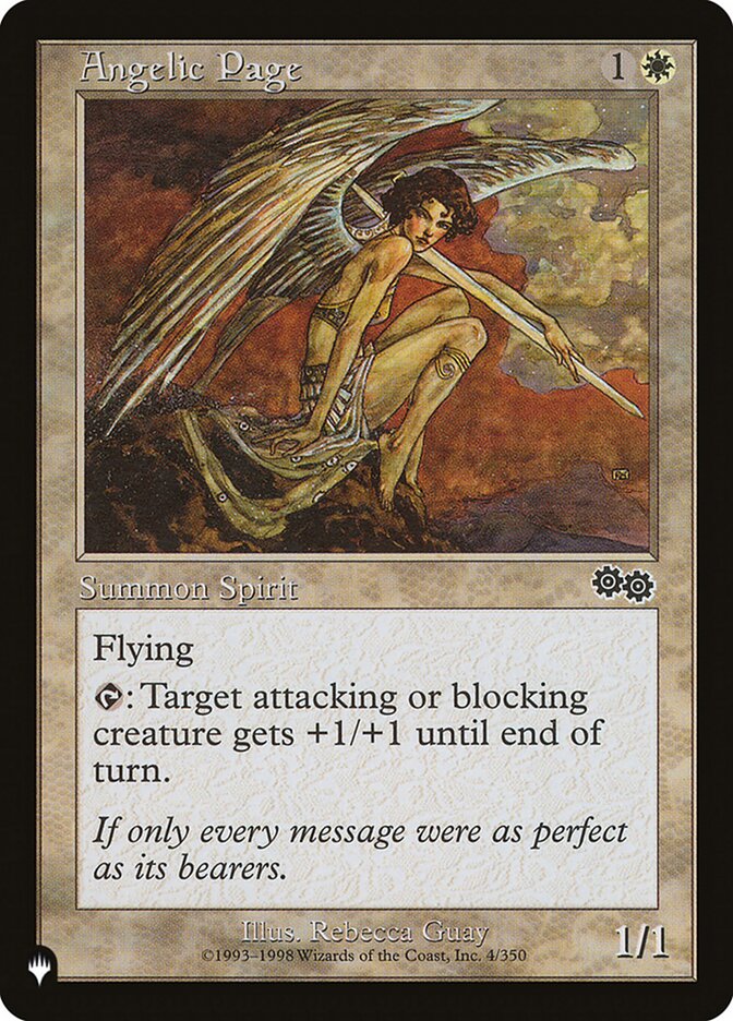 Angelic Page - Retro Frame