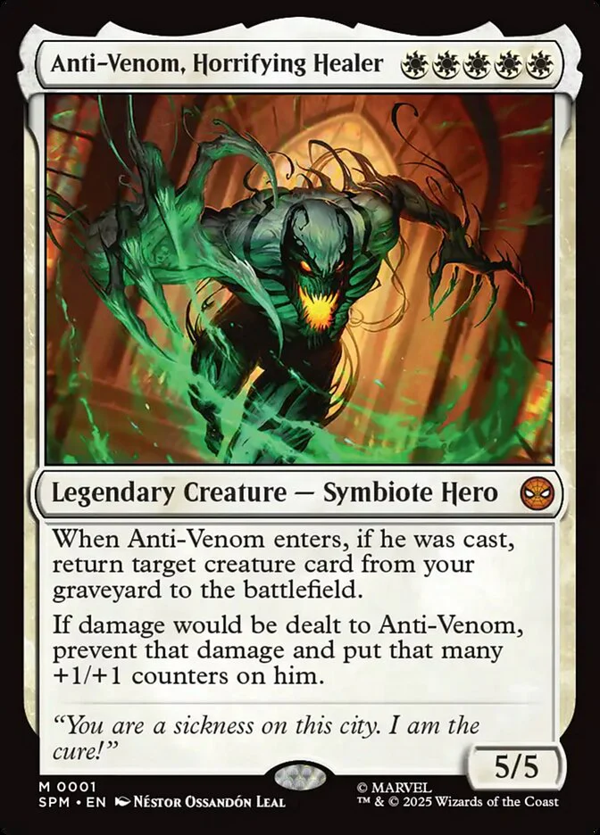Anti-Venom, Horrifying Healer - Legendary