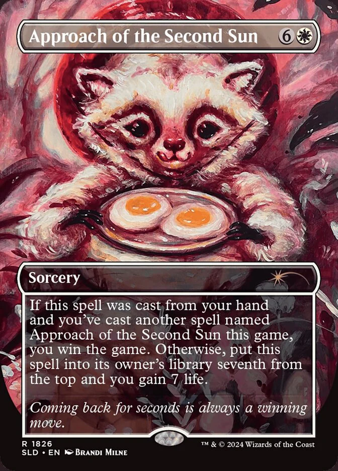 Approach of the Second Sun - Borderless - Full Art - Inverted (Foil)