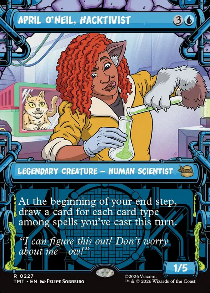 April O'Neil, Hacktivist - Borderless - Inverted - Legendary - Showcase