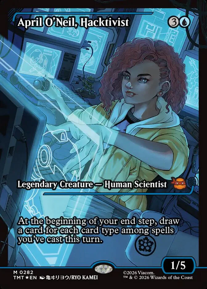 April O'Neil, Hacktivist - Legendary (Foil)