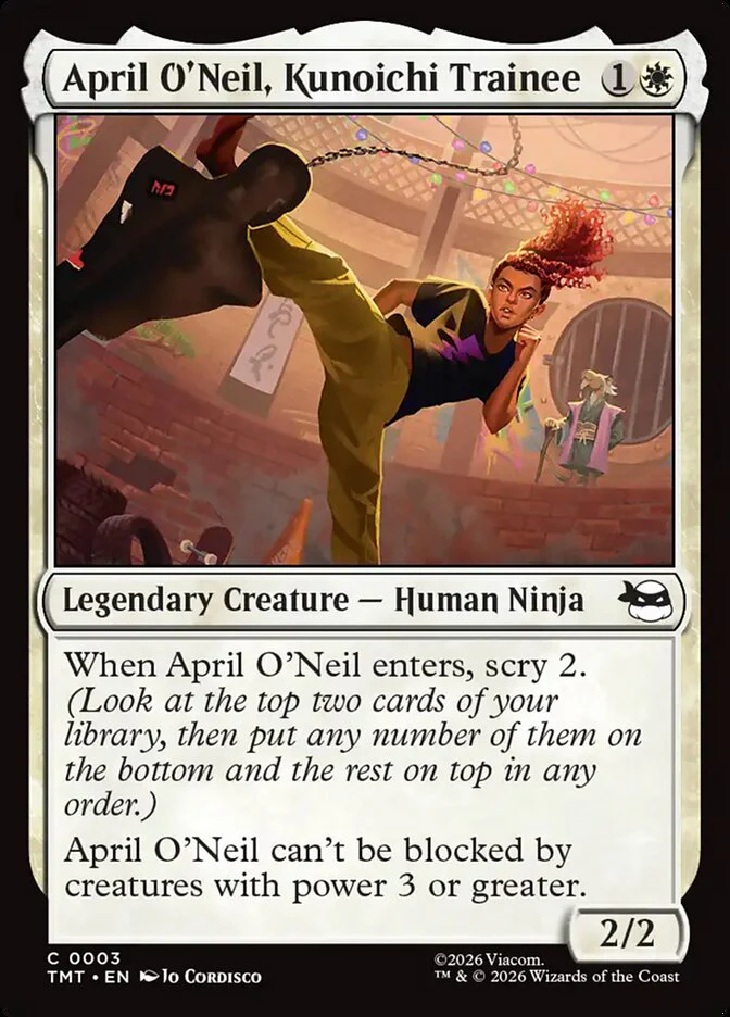 April O'Neil, Kunoichi Trainee - Legendary