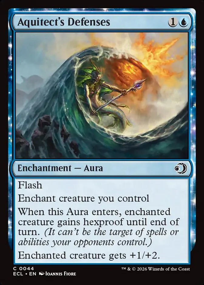 Aquitect's Defenses - Enchantment (Foil)