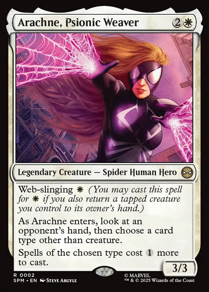 Arachne, Psionic Weaver - Legendary (Foil)