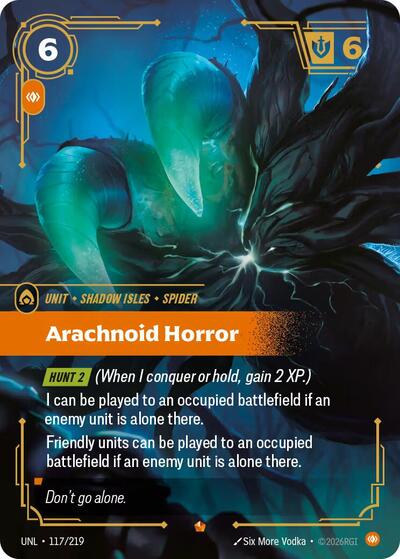 Arachnoid Horror - Foil