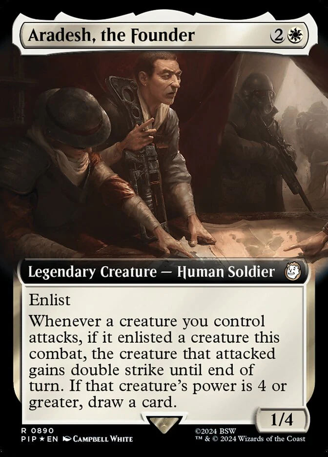 Aradesh, the Founder - Extended Art - Legendary - Surge Foil (Foil)