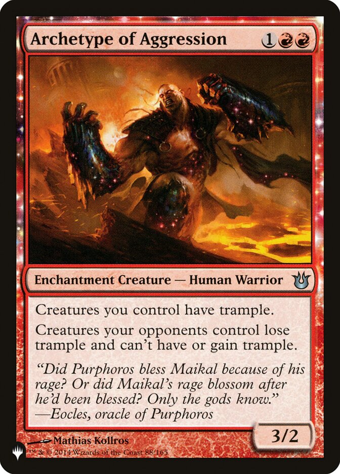 Archetype of Aggression - Enchantment