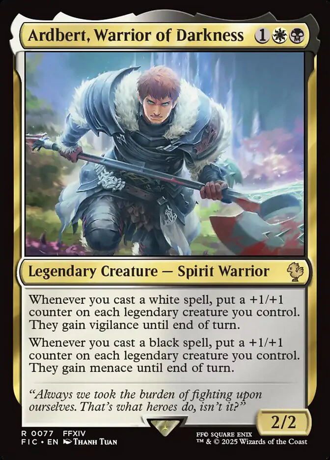 Ardbert, Warrior of Darkness - Legendary