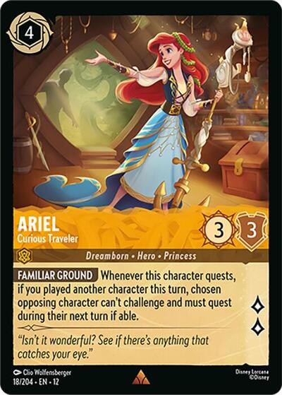 Ariel - Curious Traveler - Foil