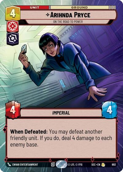 Arihnda Pryce - On the Road to Power (Hyperspace) - Foil