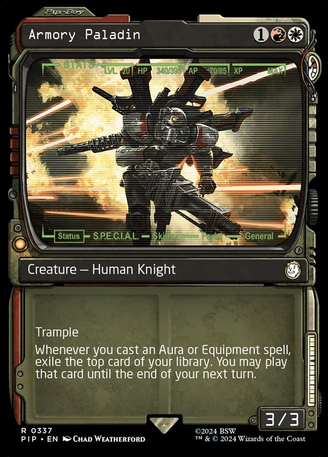 Armory Paladin - Inverted - Showcase