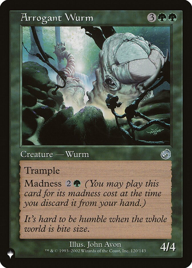 Arrogant Wurm - Retro Frame