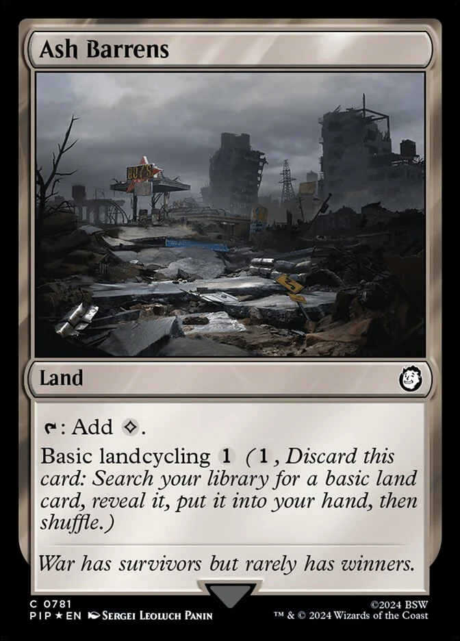 Ash Barrens - Surge Foil (Foil)