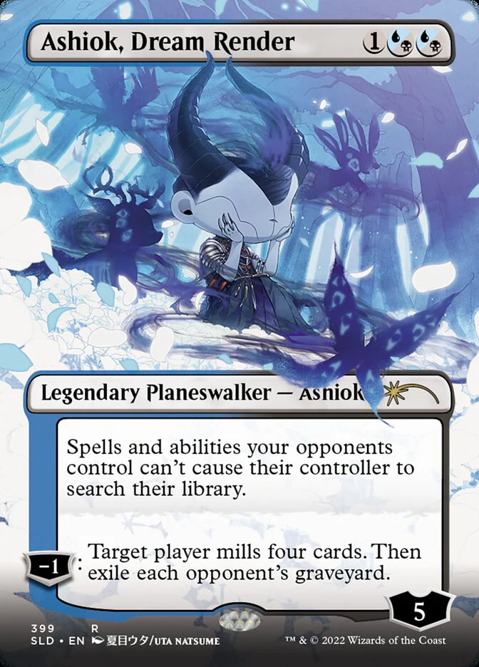 Ashiok, Dream Render - Borderless - Full Art (Foil)