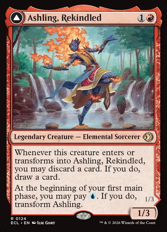 Ashling, Rekindled // Ashling, Rimebound - Legendary (Foil)