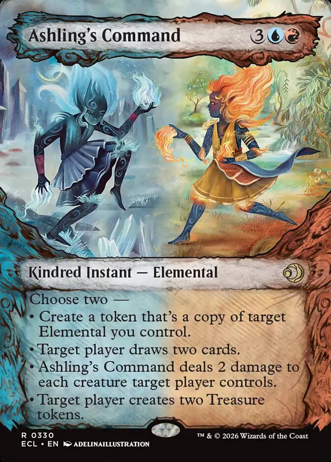 Ashling's Command - Borderless - Showcase (Foil)