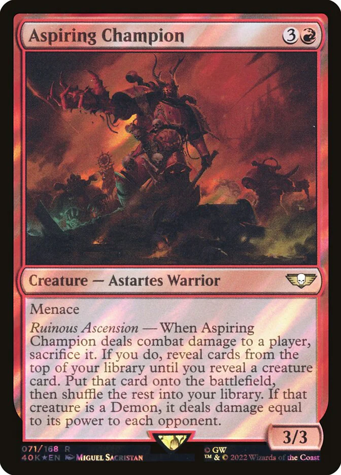 Aspiring Champion - Surge Foil (Foil)