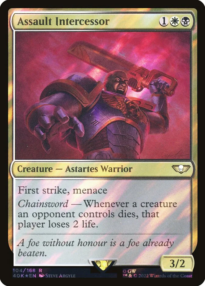 Assault Intercessor - Surge Foil (Foil)